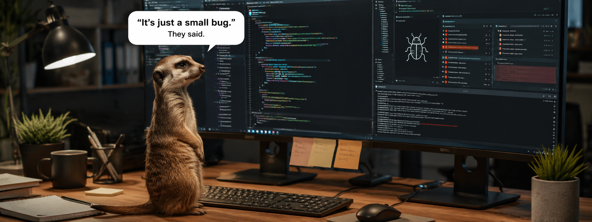 Small software bug creating a larger product risk through dependencies, data, users and weak safeguards