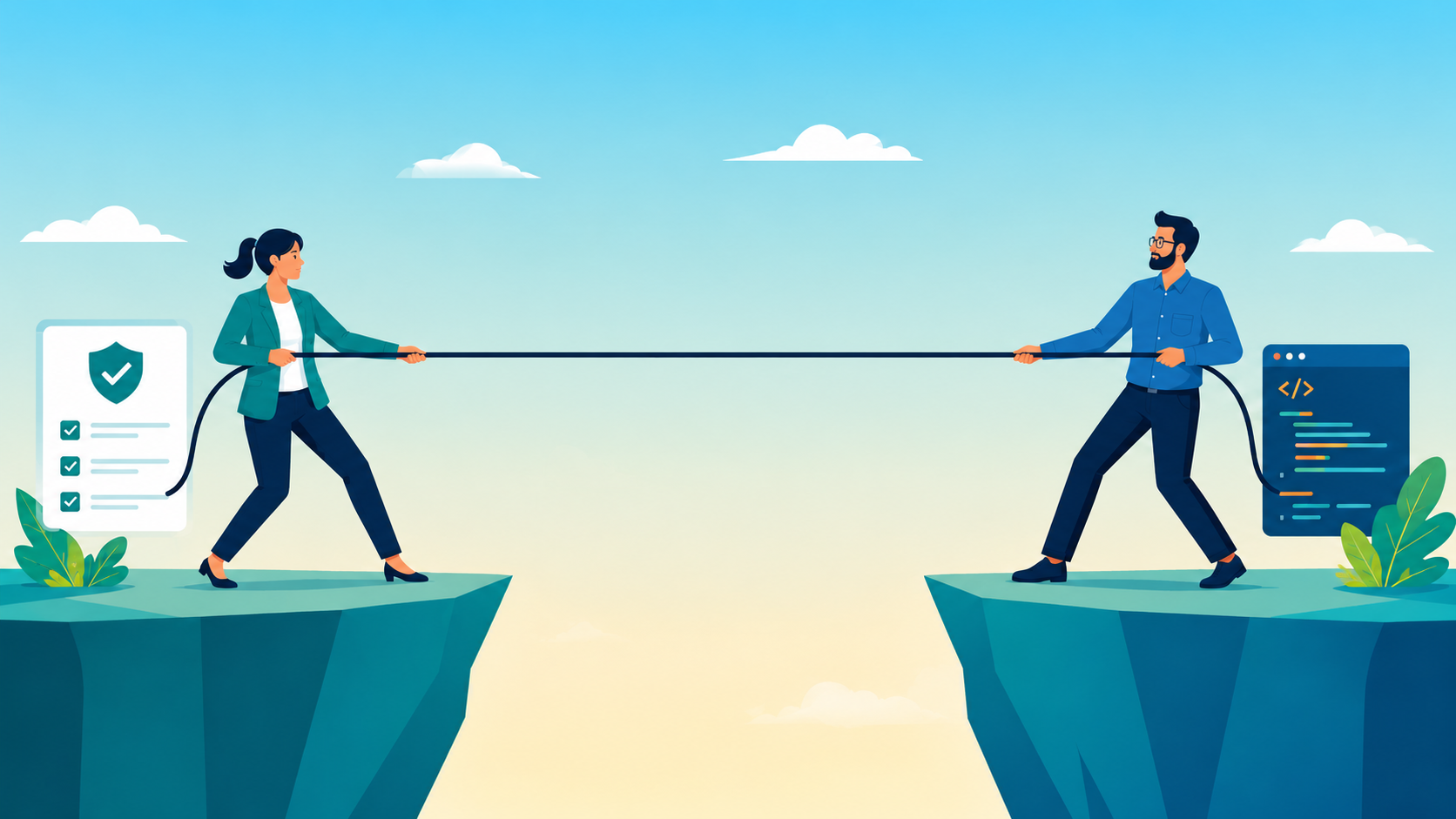 QA and development working as complementary roles in software quality