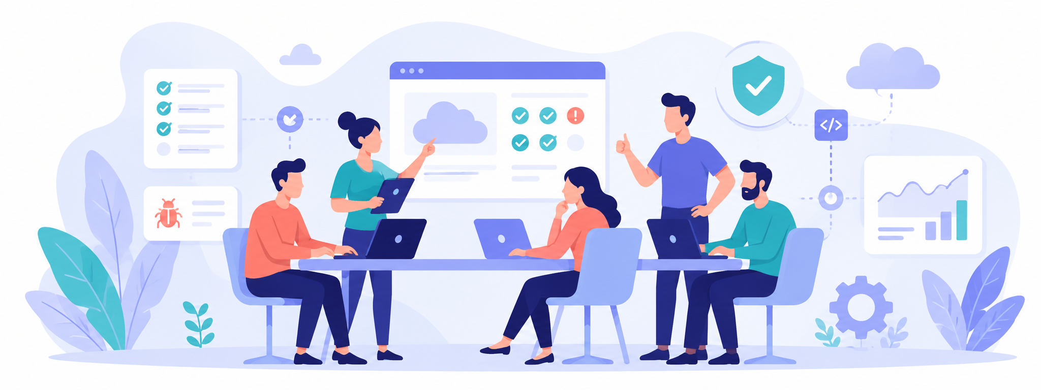 Dedicated QA support for SaaS products and software teams