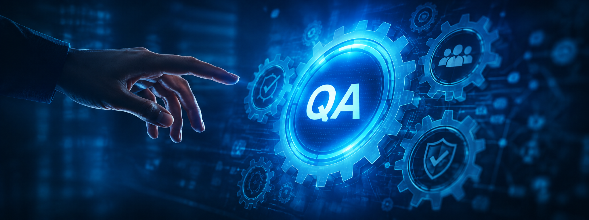 QA connecting product, design and development through risk, evidence and feedback