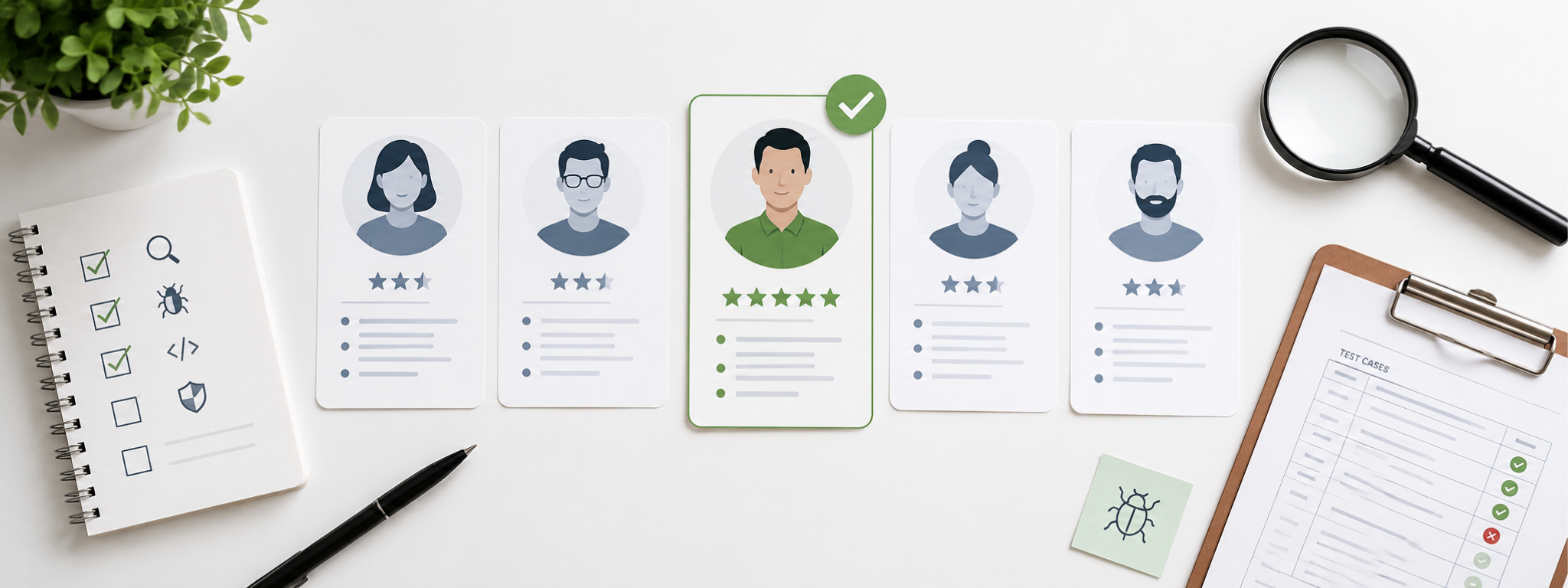 Choosing the right QA tester for a software project