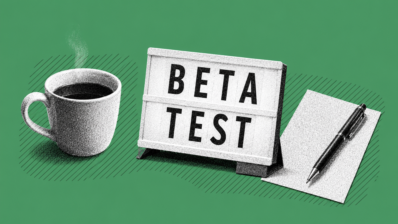 Beta testing with real users before a wider software release