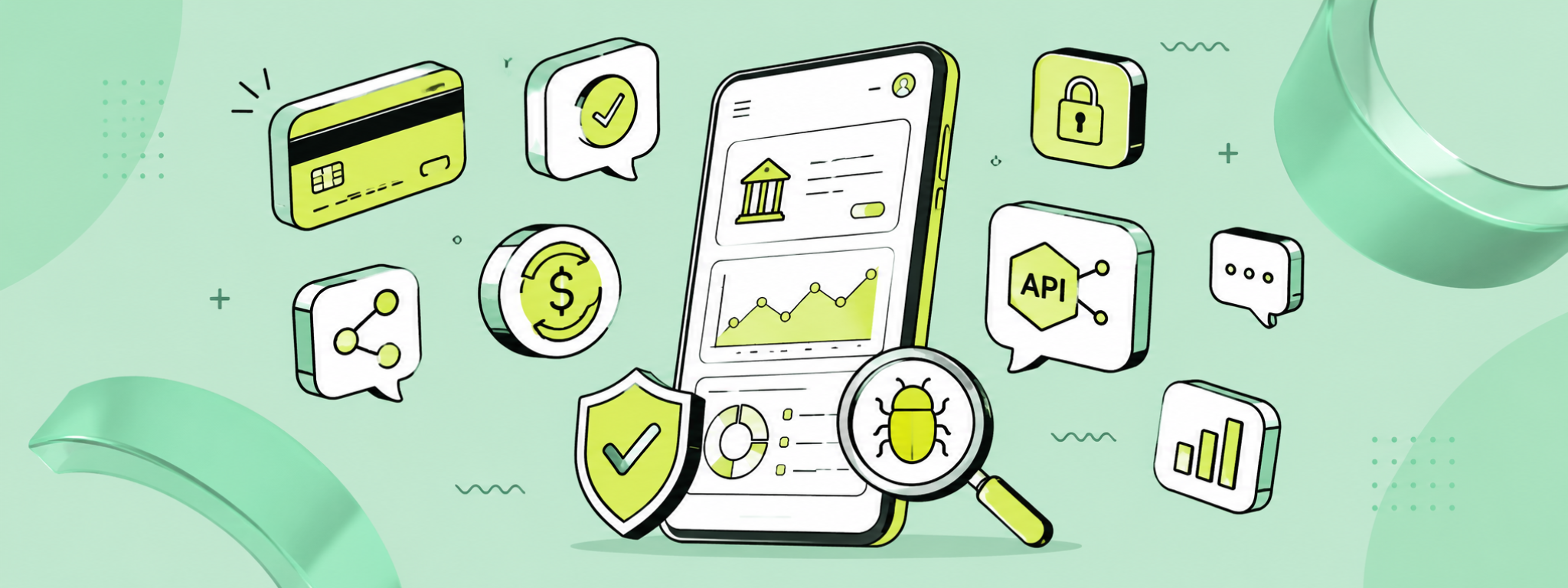 FinTech QA testing payment flows, sensitive data, API integrations and risk areas