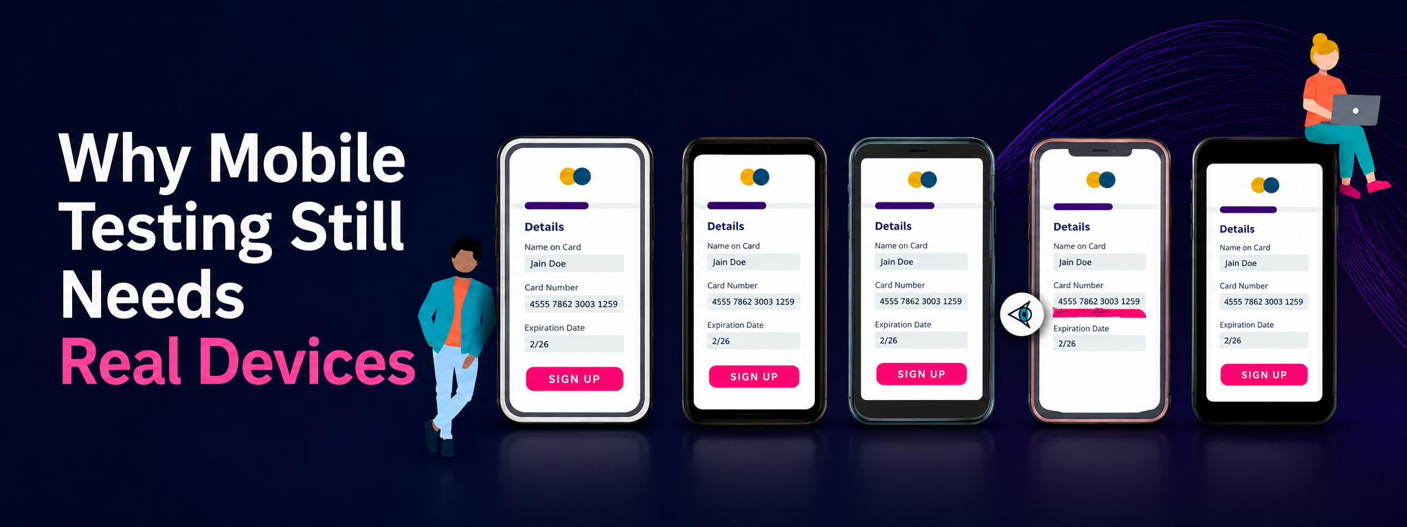Mobile QA testing across real devices, emulators and simulators for better release confidence